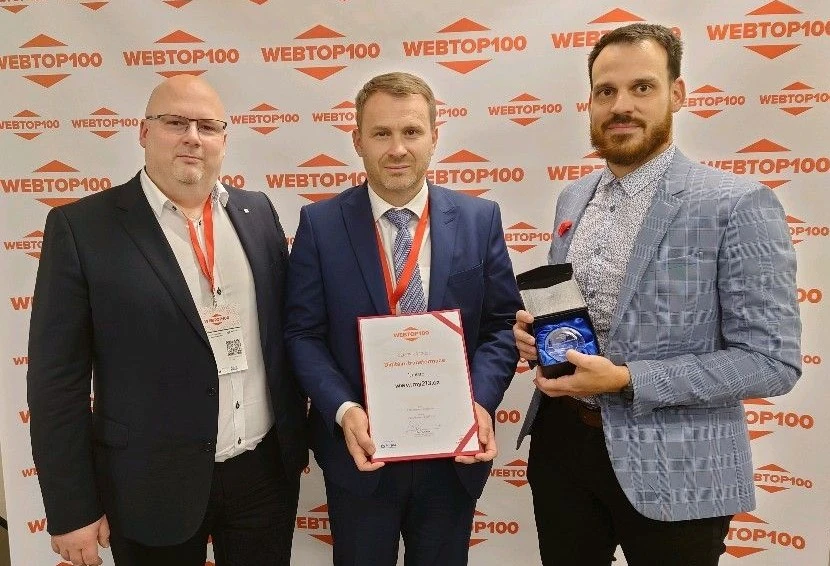 Ocenění v soutěži WebTop100