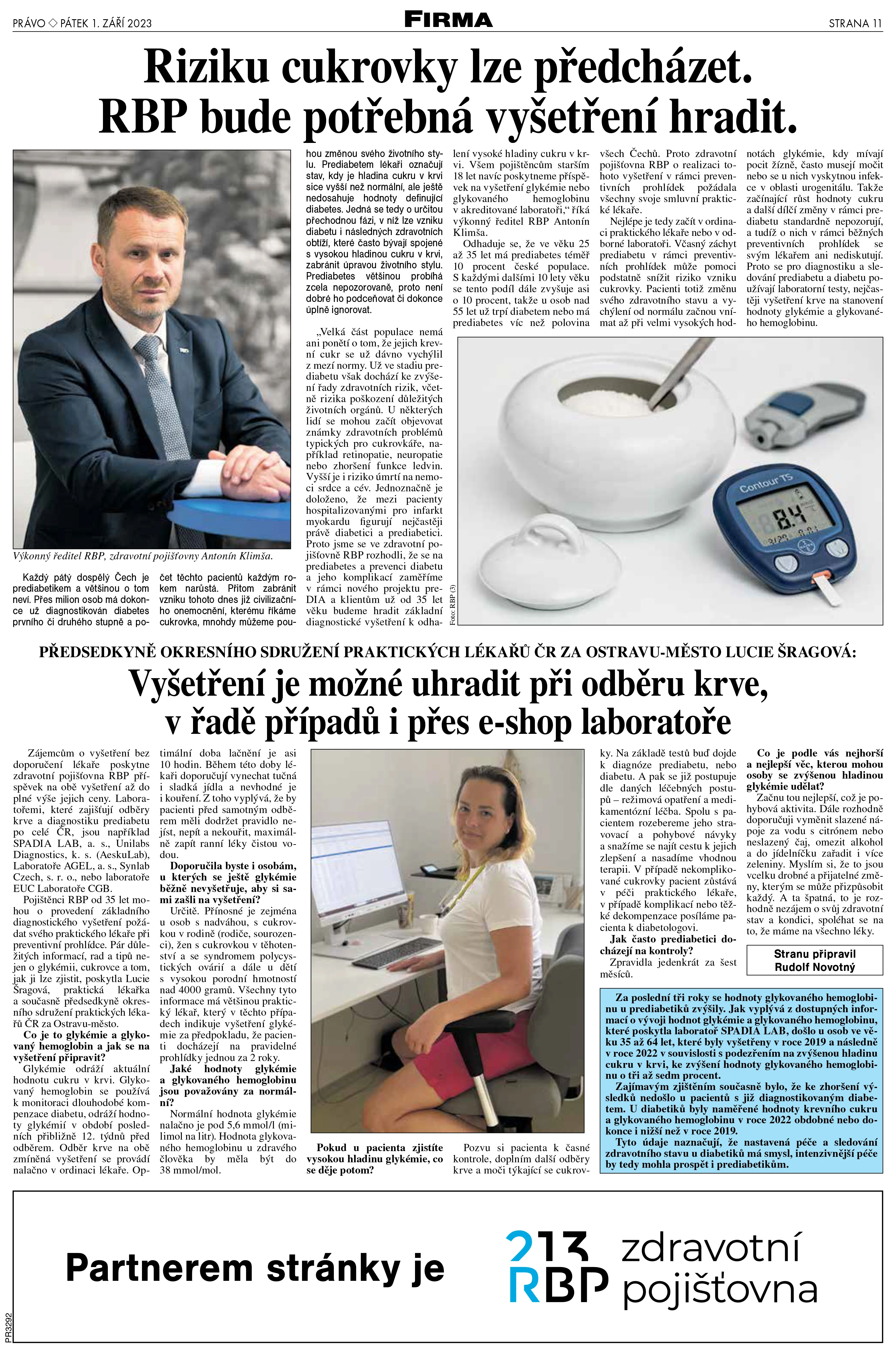 Deník Právo - program preDia