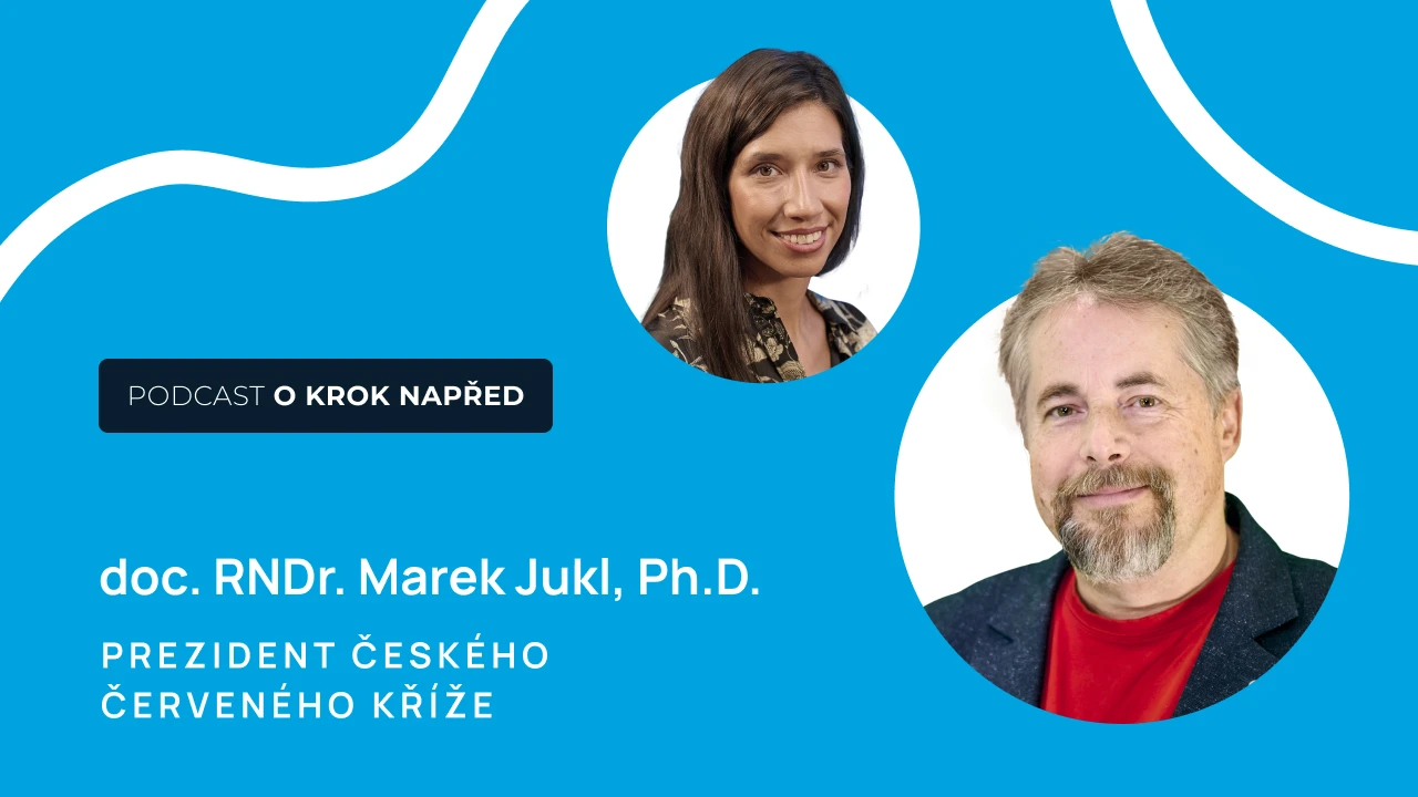 Podcast O krok napřed: Darování krve zblízka s prezidentem Českého červeného kříže